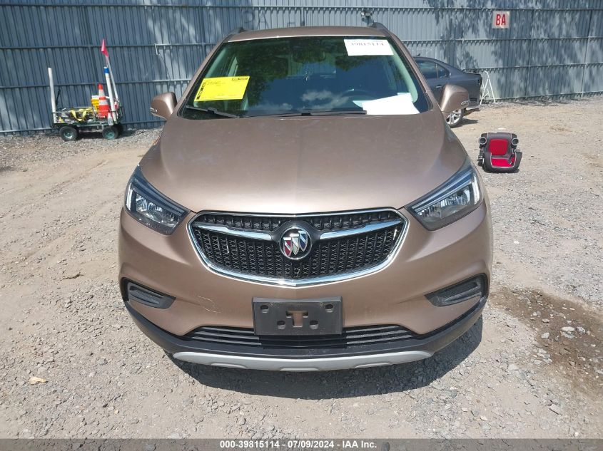 2019 Buick Encore Awd Preferred VIN: KL4CJESB2KB791283 Lot: 39815114