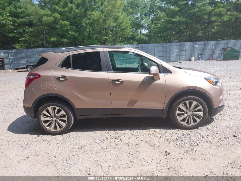 2019 Buick Encore Awd Preferred VIN: KL4CJESB2KB791283 Lot: 39815114