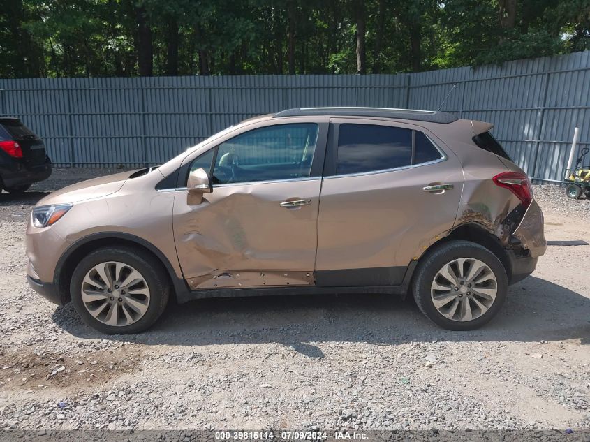 2019 Buick Encore Awd Preferred VIN: KL4CJESB2KB791283 Lot: 39815114