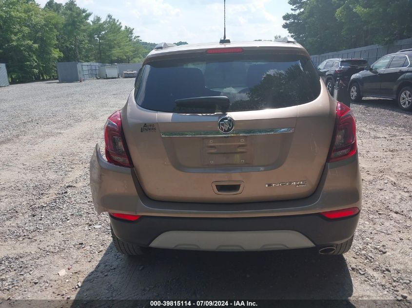 2019 Buick Encore Awd Preferred VIN: KL4CJESB2KB791283 Lot: 39815114