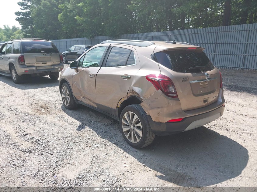 VIN KL4CJESB2KB791283 2019 BUICK ENCORE AWD PREFERRED