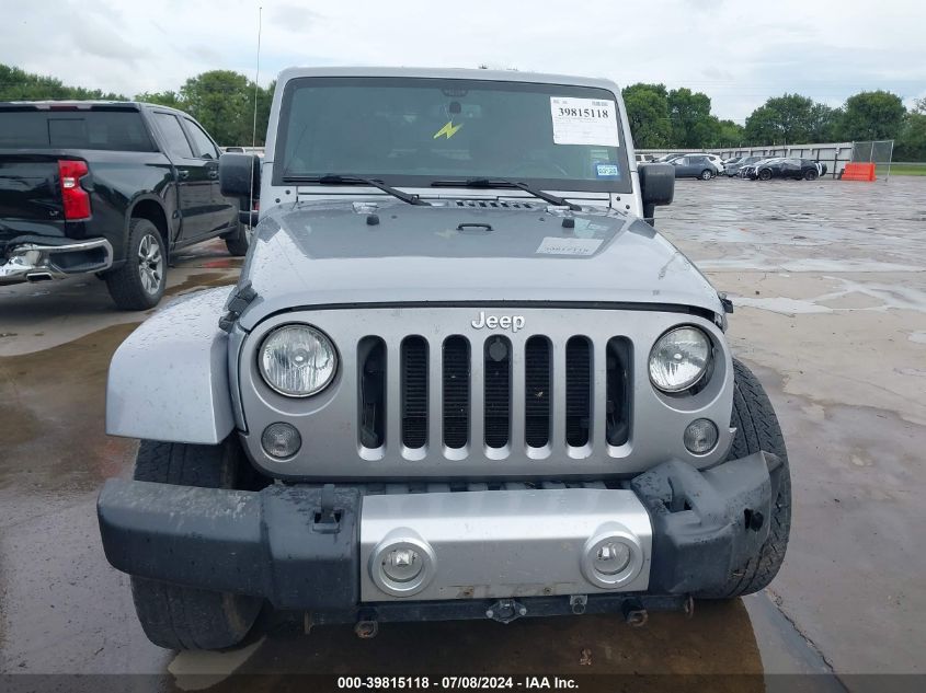 2014 Jeep Wrangler Unlimited Sahara VIN: 1C4BJWEG9EL262393 Lot: 39815118