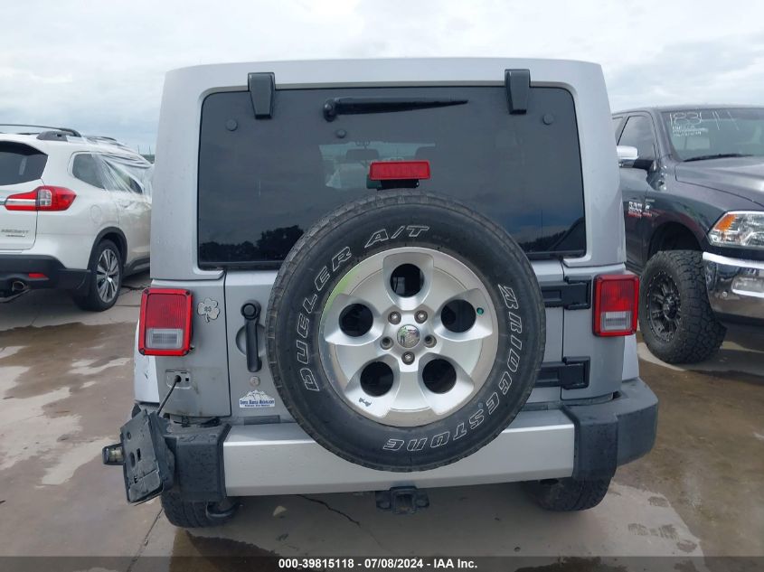 2014 Jeep Wrangler Unlimited Sahara VIN: 1C4BJWEG9EL262393 Lot: 39815118