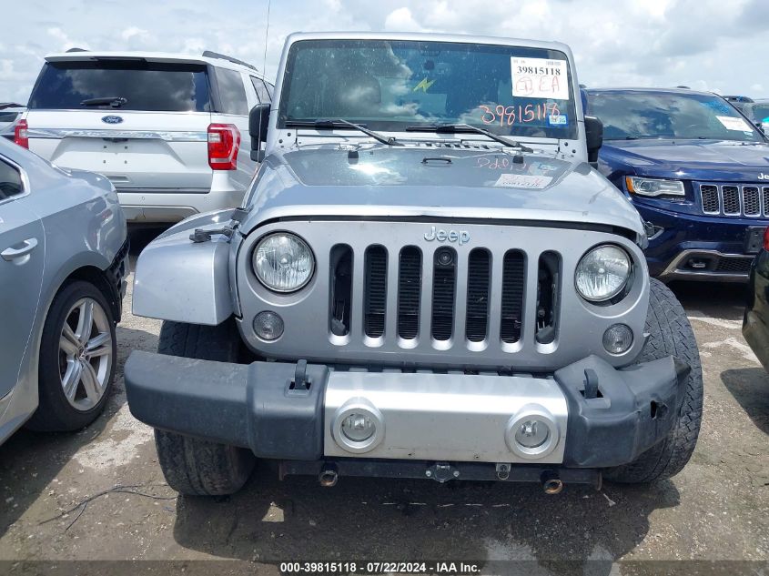 2014 Jeep Wrangler Unlimited Sahara VIN: 1C4BJWEG9EL262393 Lot: 39815118