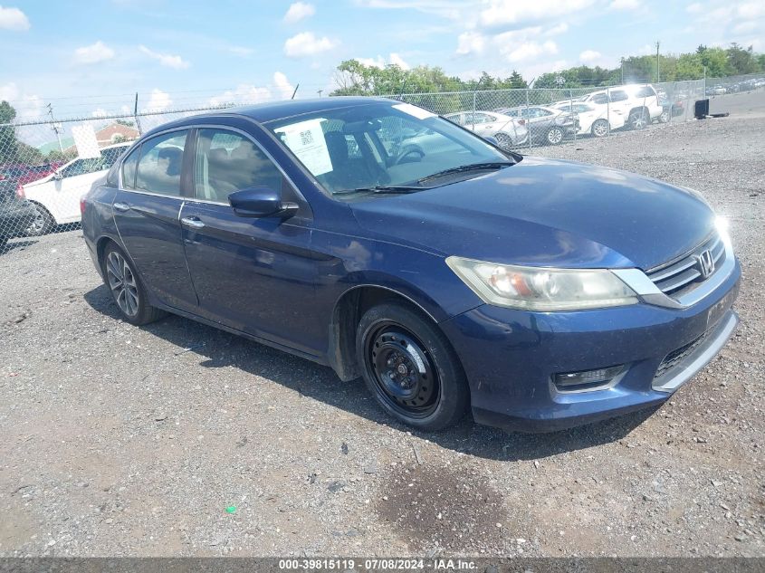 1HGCR2F52EA168338 2014 Honda Accord Sport