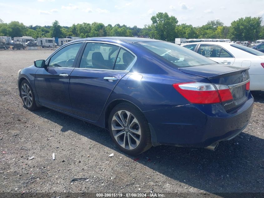 1HGCR2F52EA168338 2014 Honda Accord Sport