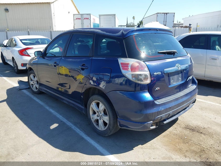 2005 Toyota Matrix Xr VIN: 2T1KR32E65C508169 Lot: 39815121
