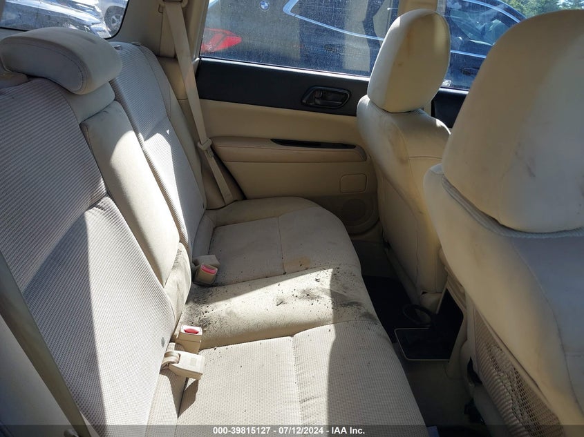 2007 Subaru Forester 2.5X VIN: JF1SG63617H704278 Lot: 39815127