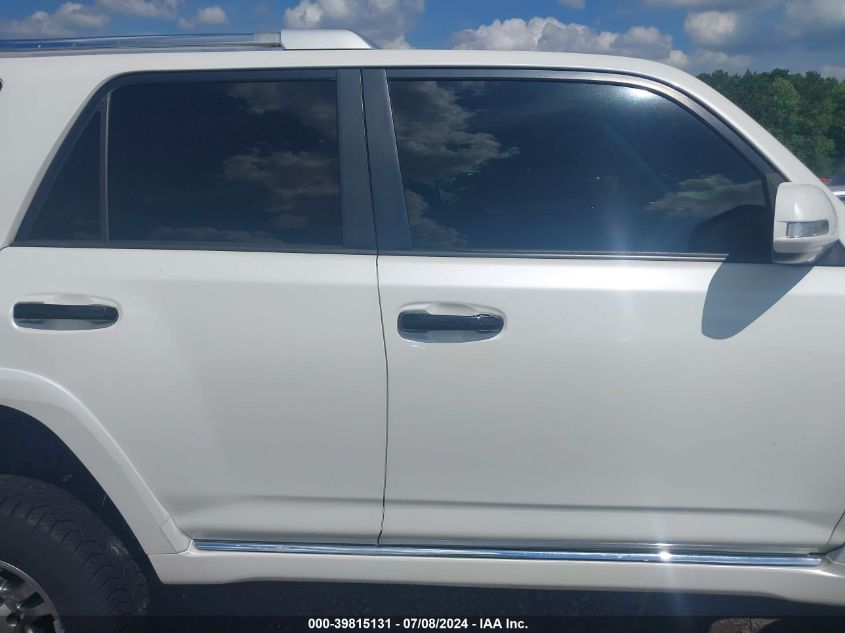 2010 Toyota 4Runner Limited V6 VIN: JTEBU5JR0A5029652 Lot: 39815131