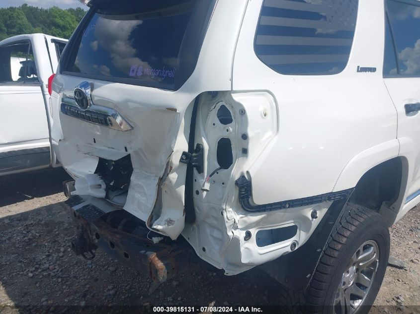 2010 Toyota 4Runner Limited V6 VIN: JTEBU5JR0A5029652 Lot: 39815131