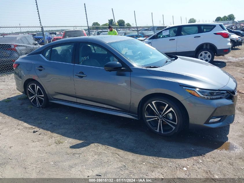 2023 Nissan Sentra Sr Xtronic Cvt VIN: 3N1AB8DV5PY259458 Lot: 39815132