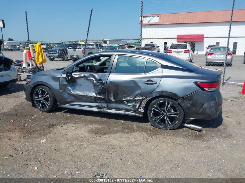 2023 Nissan Sentra Sr Xtronic Cvt VIN: 3N1AB8DV5PY259458 Lot: 39815132
