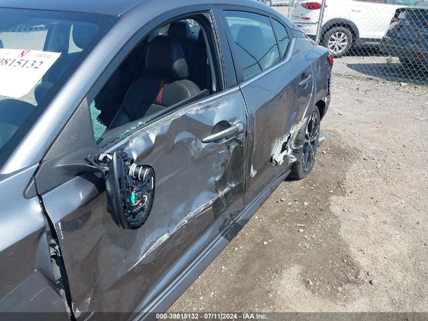 2023 Nissan Sentra Sr Xtronic Cvt VIN: 3N1AB8DV5PY259458 Lot: 39815132