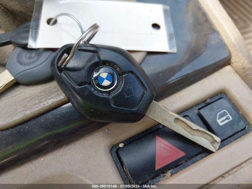 2002 BMW 325Ci VIN: WBABN33482JW50845 Lot: 39815146