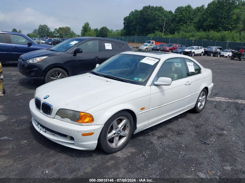 WBABN33482JW50845 | 2002 BMW 325CI