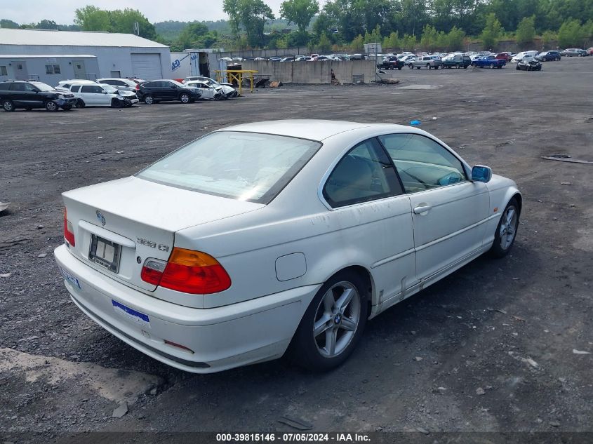 WBABN33482JW50845 | 2002 BMW 325CI