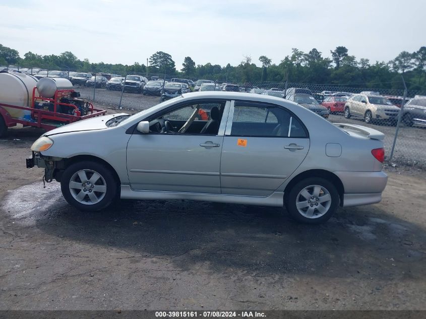 2003 Toyota Corolla S VIN: 2T1BR32E03C125924 Lot: 39815161