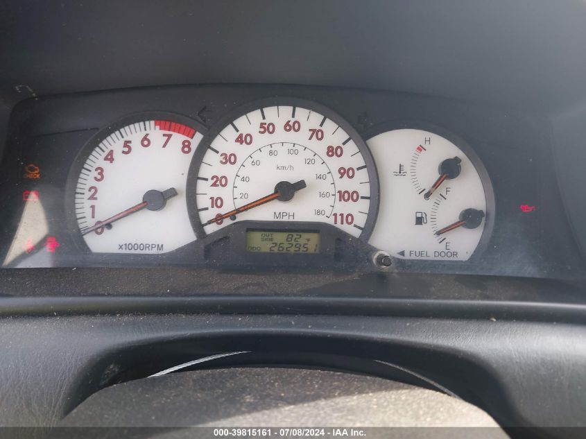 2003 Toyota Corolla S VIN: 2T1BR32E03C125924 Lot: 39815161