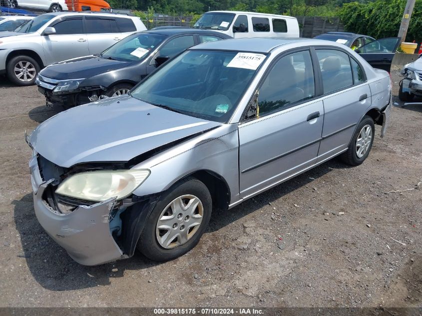 2HGES16355H566991 | 2005 HONDA CIVIC