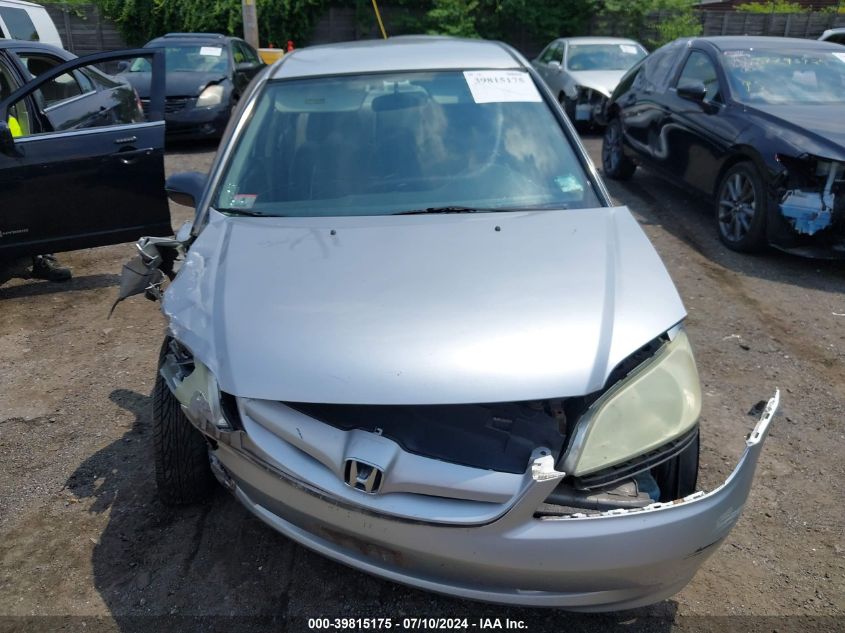 2HGES16355H566991 | 2005 HONDA CIVIC