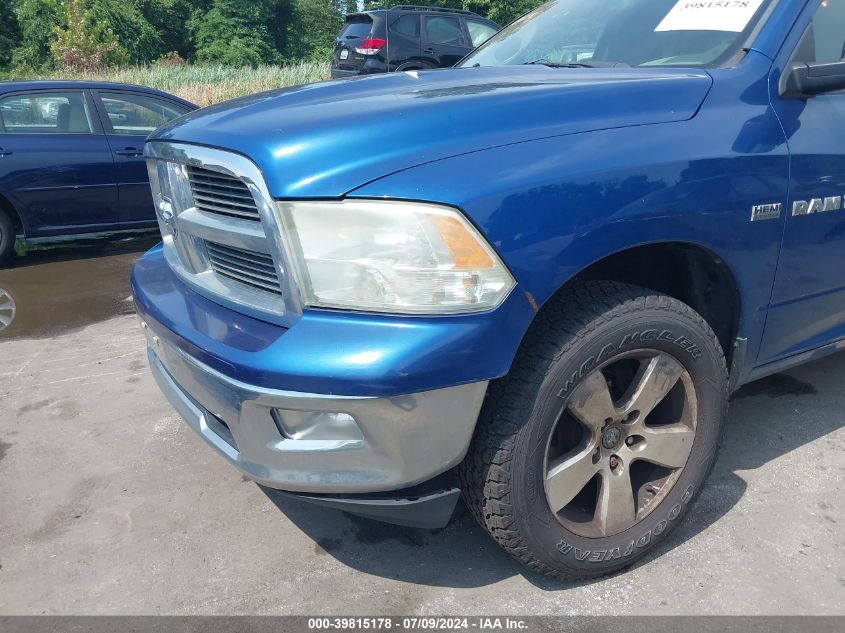 2011 Ram Ram 1500 Slt VIN: 1D7RV1GT9BS618199 Lot: 39815178