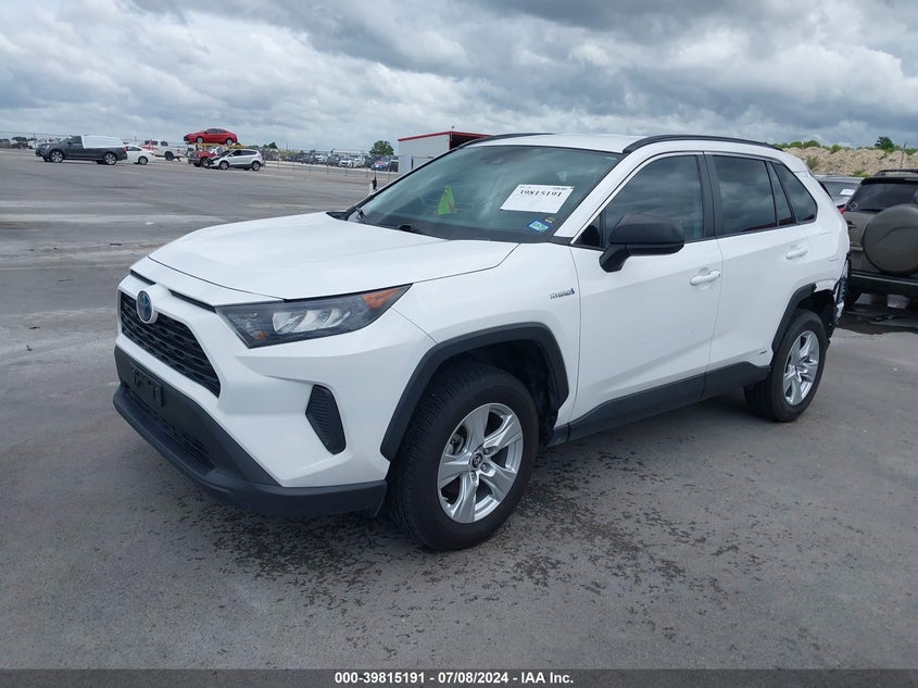 2020 TOYOTA RAV4 HYBRID LE - 4T3L6RFV6LU001527