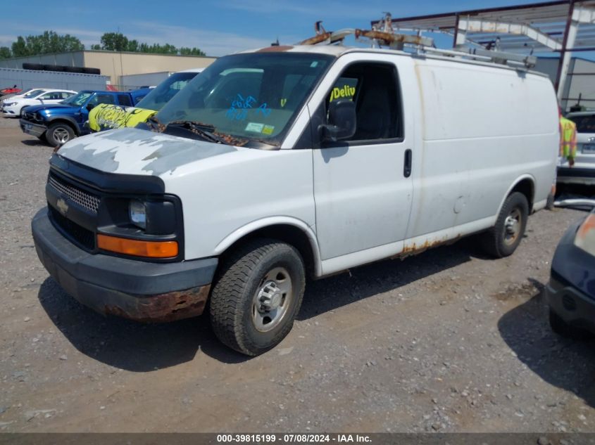 2007 Chevrolet Express Work Van VIN: 1GCGG25V871175496 Lot: 39815199