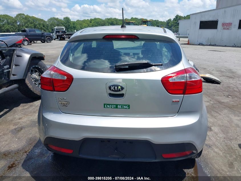 2013 Kia Rio Lx VIN: KNADM5A31D6227306 Lot: 39815205