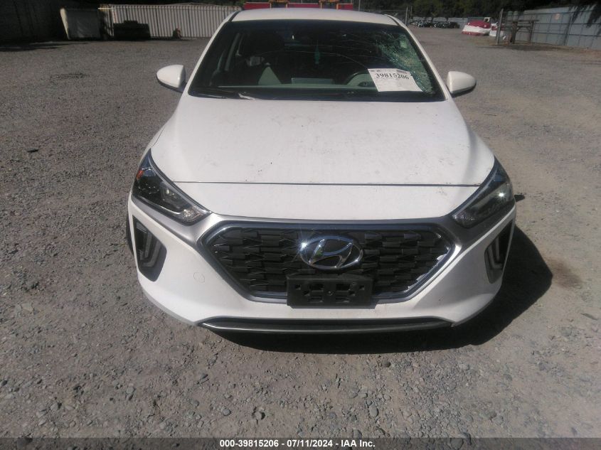 2020 Hyundai Ioniq Hybrid Se VIN: KMHC75LC1LU231445 Lot: 39815206