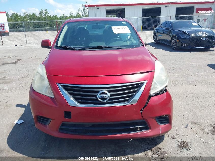 2014 Nissan Versa 1.6 Sv VIN: 3N1CN7AP7EL824058 Lot: 39815224