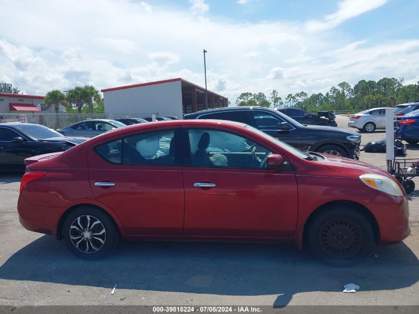 2014 Nissan Versa 1.6 Sv VIN: 3N1CN7AP7EL824058 Lot: 39815224
