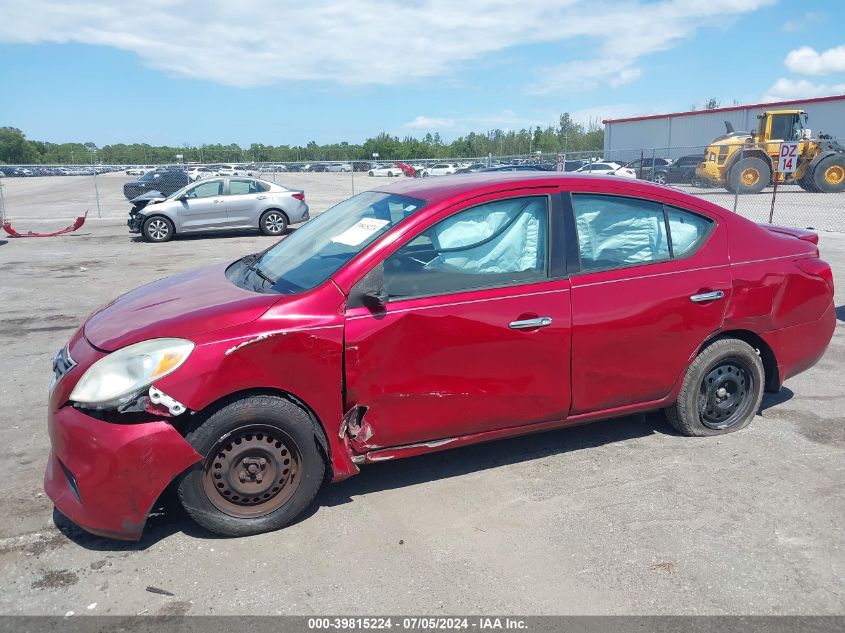 2014 Nissan Versa 1.6 Sv VIN: 3N1CN7AP7EL824058 Lot: 39815224