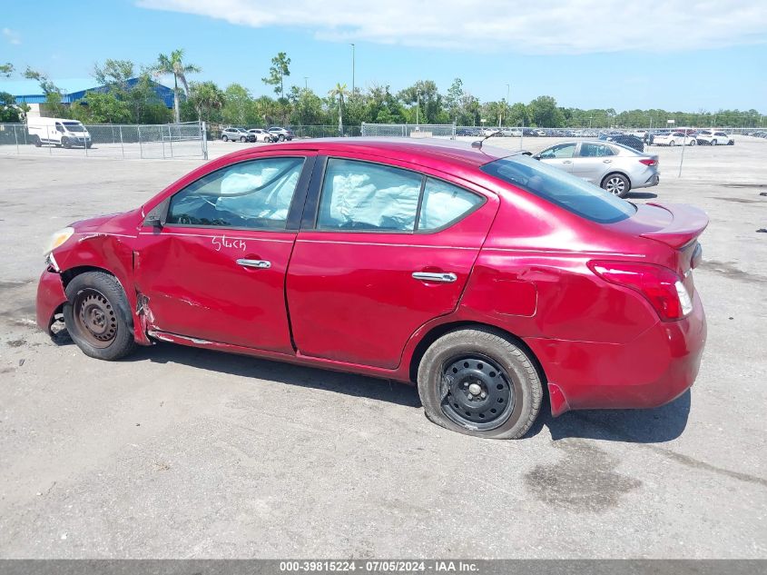 2014 Nissan Versa 1.6 Sv VIN: 3N1CN7AP7EL824058 Lot: 39815224