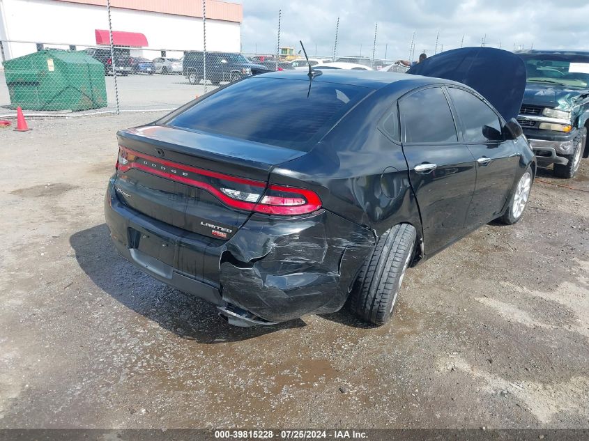 2013 Dodge Dart Limited VIN: 1C3CDFCH3DD226641 Lot: 39815228