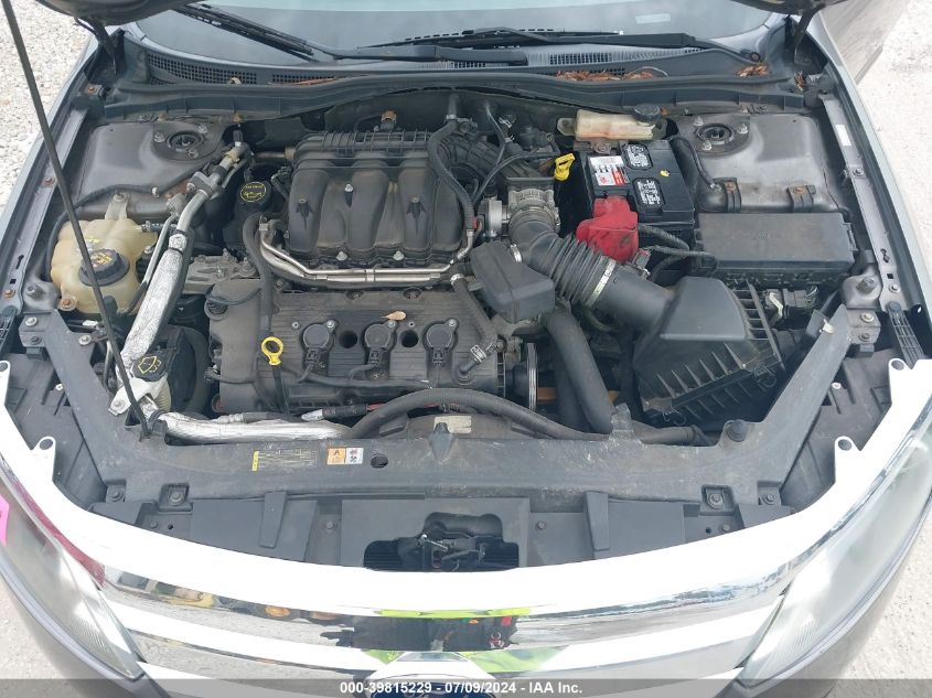 2010 Ford Fusion Se VIN: 3FAHP0HGXAR378530 Lot: 39815229