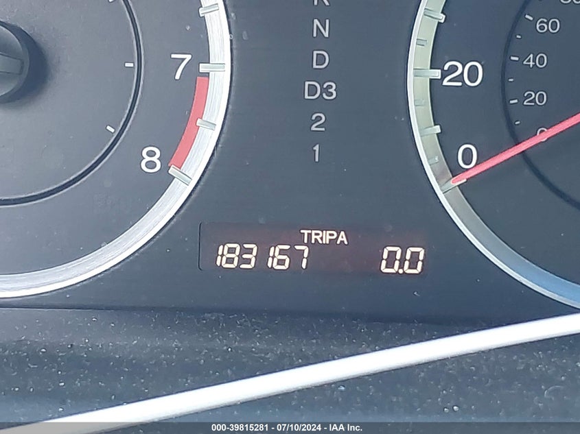 2011 Honda Accord 2.4 Ex VIN: 1HGCP2F78BA024621 Lot: 39815281