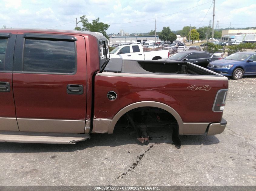 2006 Ford F-150 Supercrew VIN: 1FTPW14586KA90746 Lot: 39815293