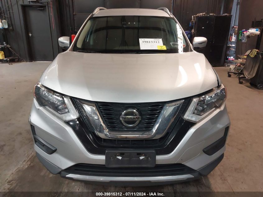 2019 Nissan Rogue Sv VIN: JN8AT2MV8KW378715 Lot: 39815312