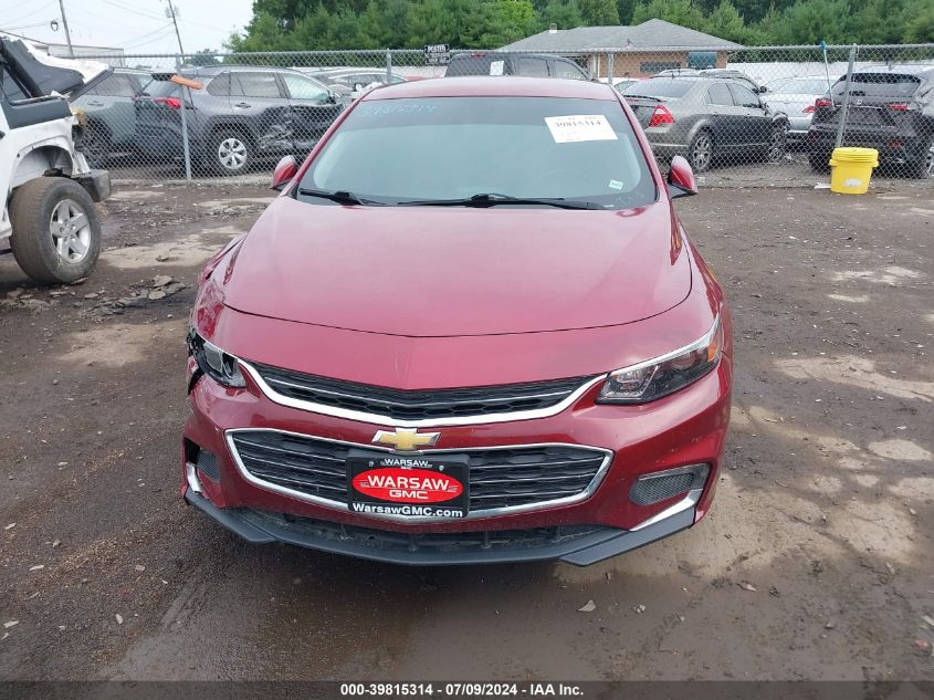 2018 Chevrolet Malibu Lt VIN: 1G1ZD5ST2JF114203 Lot: 39815314