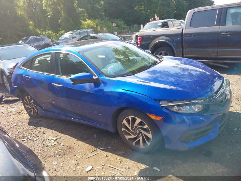 2018 Honda Civic Ex VIN: 2HGFC2F73JH561681 Lot: 39815324