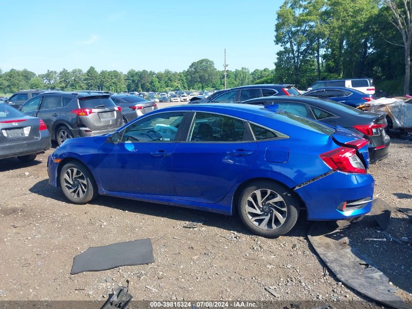 2018 Honda Civic Ex VIN: 2HGFC2F73JH561681 Lot: 39815324
