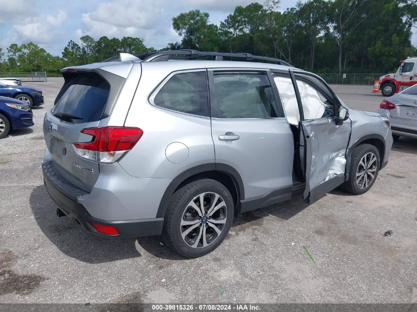 2019 Subaru Forester Limited VIN: JF2SKAUC4KH423800 Lot: 39815326