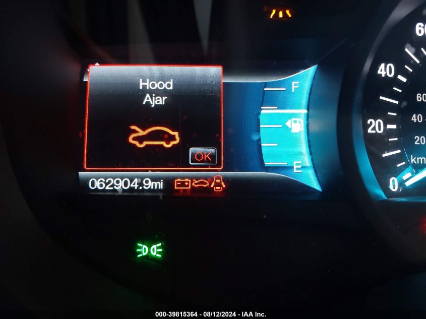 2017 Ford Edge Sel VIN: 2FMPK3J91HBC41272 Lot: 39815364