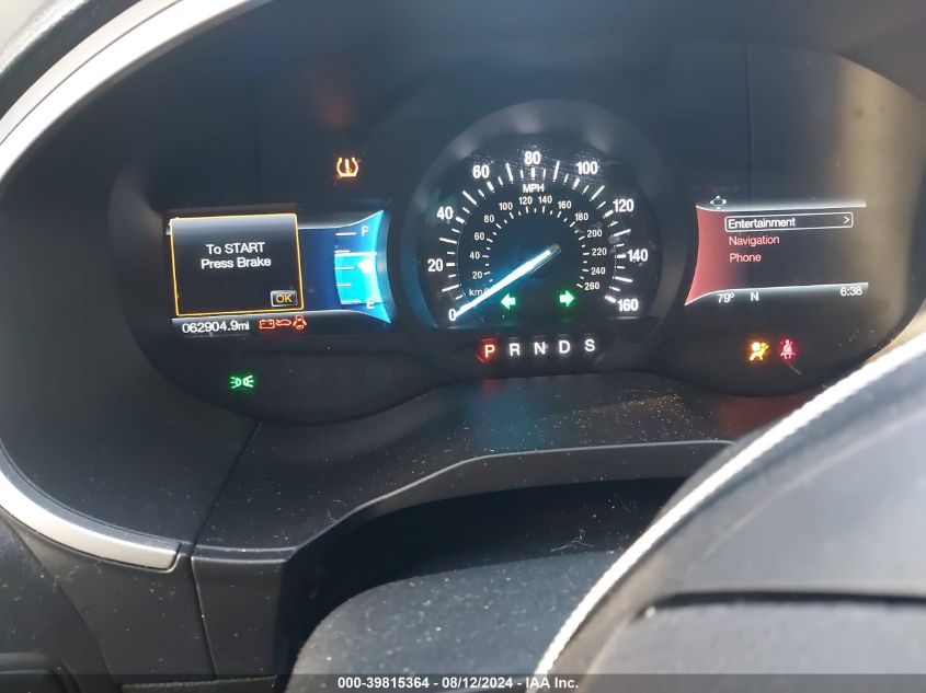 2017 Ford Edge Sel VIN: 2FMPK3J91HBC41272 Lot: 39815364