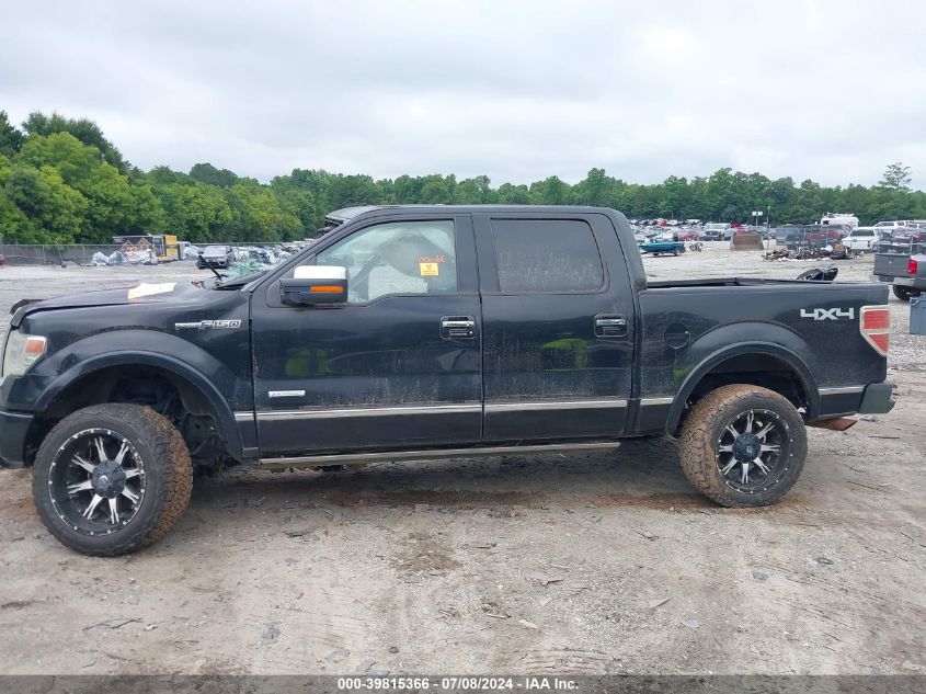 2013 Ford F-150 Platinum VIN: 1FTFW1ET2DFD91222 Lot: 39815366