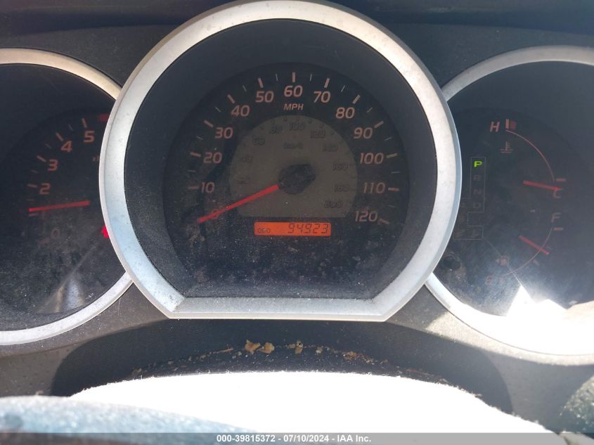 2011 Toyota Tacoma Base V6 VIN: 5TFUU4EN7BX004509 Lot: 39815372