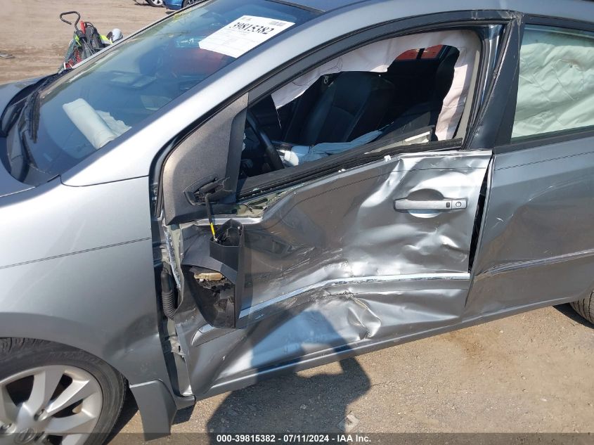 2011 Nissan Sentra 2.0Sl VIN: 3N1AB6APXBL678227 Lot: 39815382