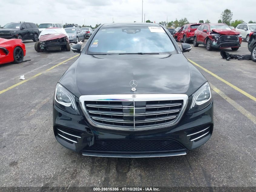 2018 Mercedes-Benz S 450 4Matic VIN: WDDUG6GBXJA352463 Lot: 39815386