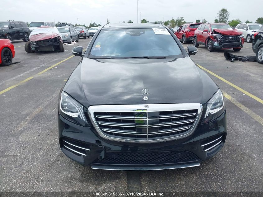 2018 Mercedes-Benz S 450 4Matic VIN: WDDUG6GBXJA352463 Lot: 39815386