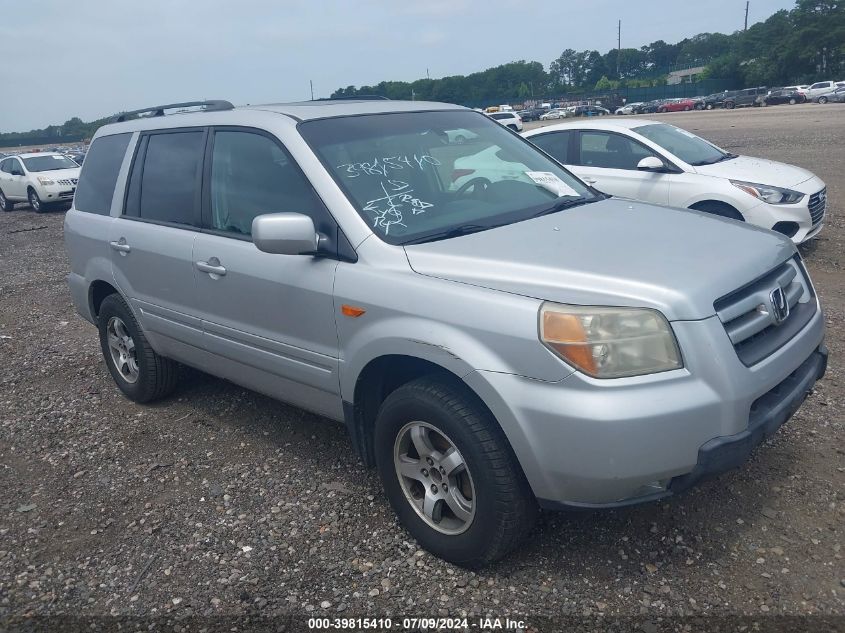 2008 Honda Pilot Ex-L VIN: 5FNYF18548B009109 Lot: 39815410